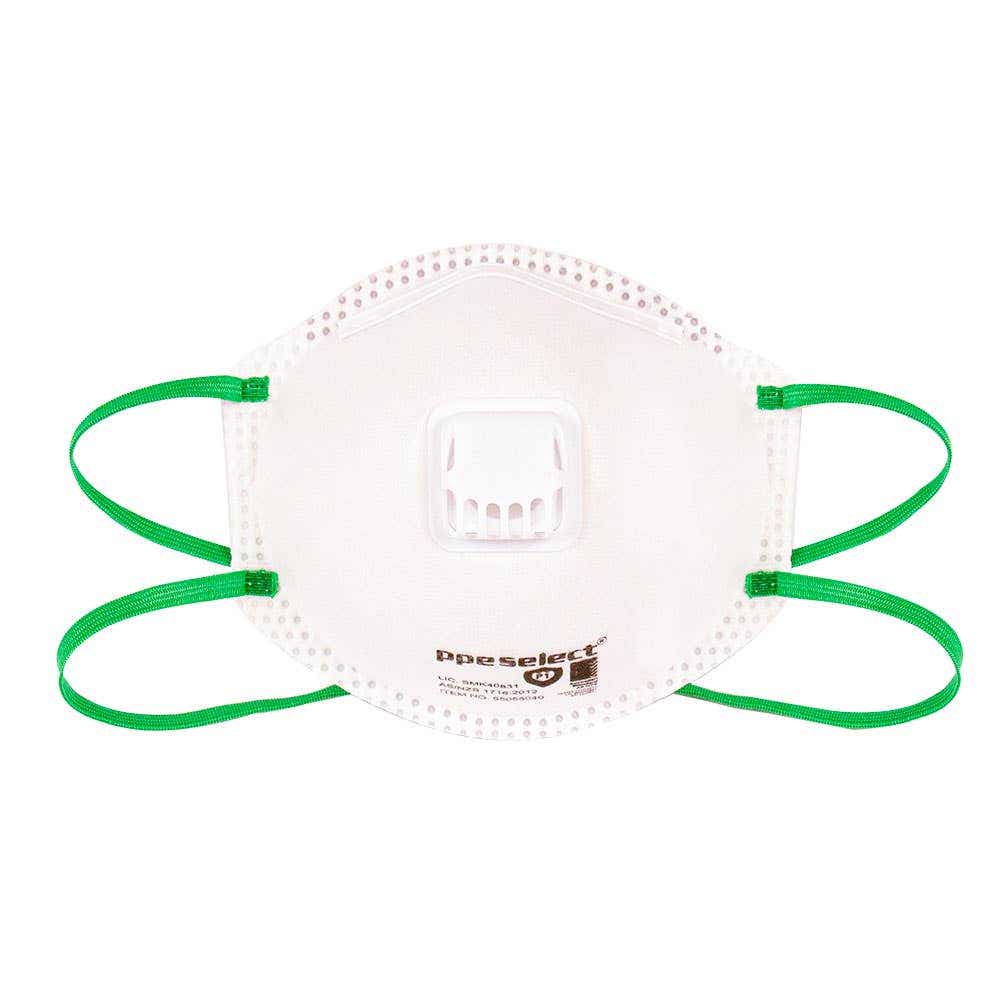 Disposable Respirator Pre-Formed Valved P1 Pk 10 55055040 DMP1V-10