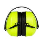 Hi-Vis Folding Headband Earmuffs Class 5 Yellow 55050115 EMFHB30