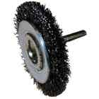 Wire End Brush Steel Narrow Wheel Splayed 3000rpm 38mm Dixbro 724002 233