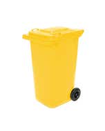 Wheelie Bin 120L Yellow 86410041 86410041 BIN120Y