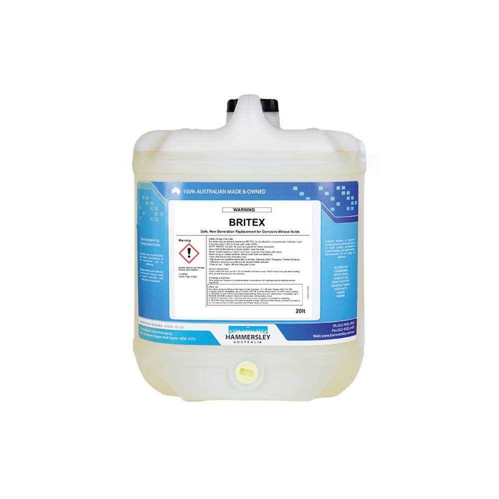 Britex Non Toxic Aluminium &amp; Stainless Steel Brightener 20L 419792 301-0020-08