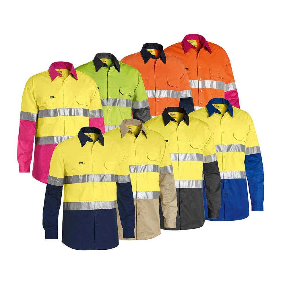 BS6696T Hi-Vis Cool Taped Shirt 155gsm BS6696T BS6696T