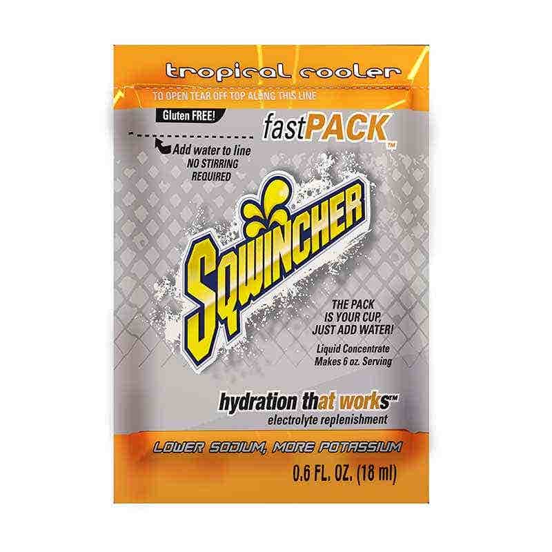 Fast Pack&reg; Hydration Sachet Tropical Cooler 18ml 50 Pk 91520344 SQ0098