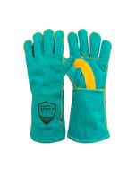 Left Handed Welding Gloves Green/Yellow 406mm 55040254 LGW16E NLA