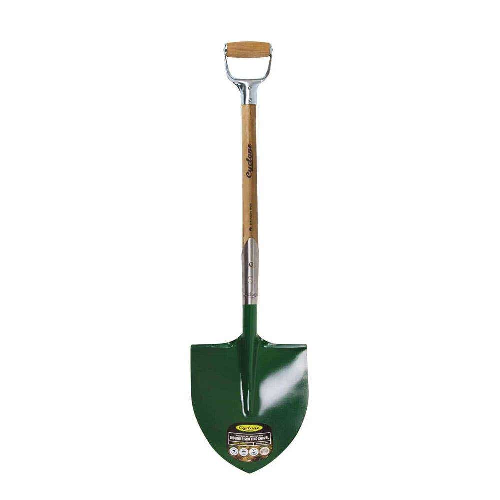 Round Mouth Shovel Small Wooden D Handle 4508002 640803
