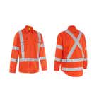 BS6166XT Hi-Vis Cool X-Back Taped Shirt 155gsm BS6166XT