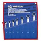 Combination Ratchet Spanner Set Open & Ring 3/8 - 3/4'' 7 Piece 61082110 12207SRN
