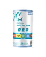 6004 Essentials Commercial Heavy Duty General Hygiene Cloth Wipes Blue 90 Sheets 269891 46018