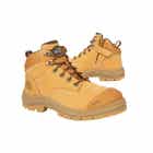 55-330Z Zip-Up Hiker Safety Boots with Rubber Sole 55330Z
