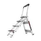 4 Step Safety Aluminium Step Ladder 0.90m 150kg 91130183 10410A-440
