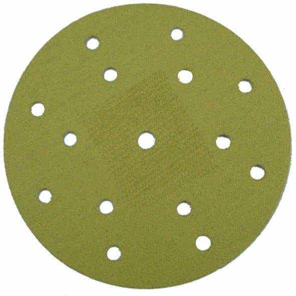 Disc Sanding Paper Velstick Aluminium Oxide 15 Hole 150mm 40G Pferd 79912620 75600746