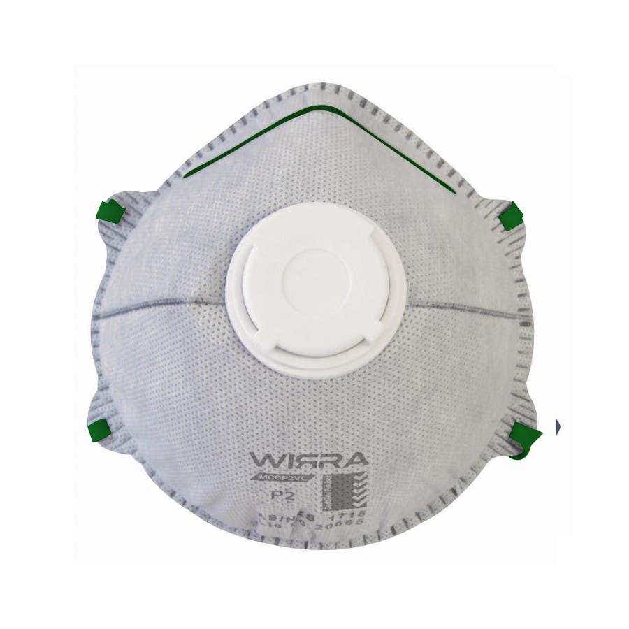 P2 Cupped Carbon Valved Disposable Respirator 10 Pk 55055054 DMP2VC-10