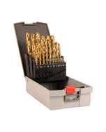 Jobber Drill Bit Set TiN Coated Metric 1 - 13mm 25 Piece 34210001 DJTIMSET-25