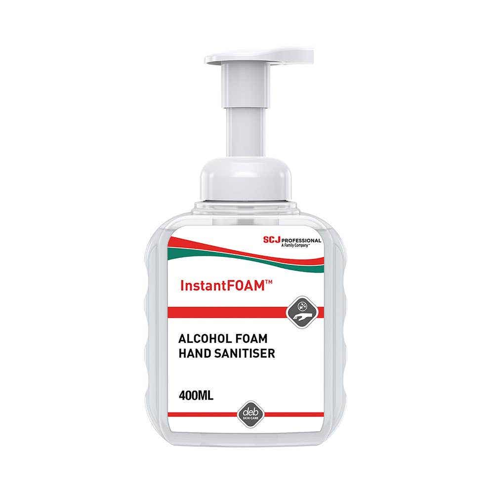 InstantFoam&reg; Hand Sanitiser Pump Bottle 400ml 62760001 IFS400ML