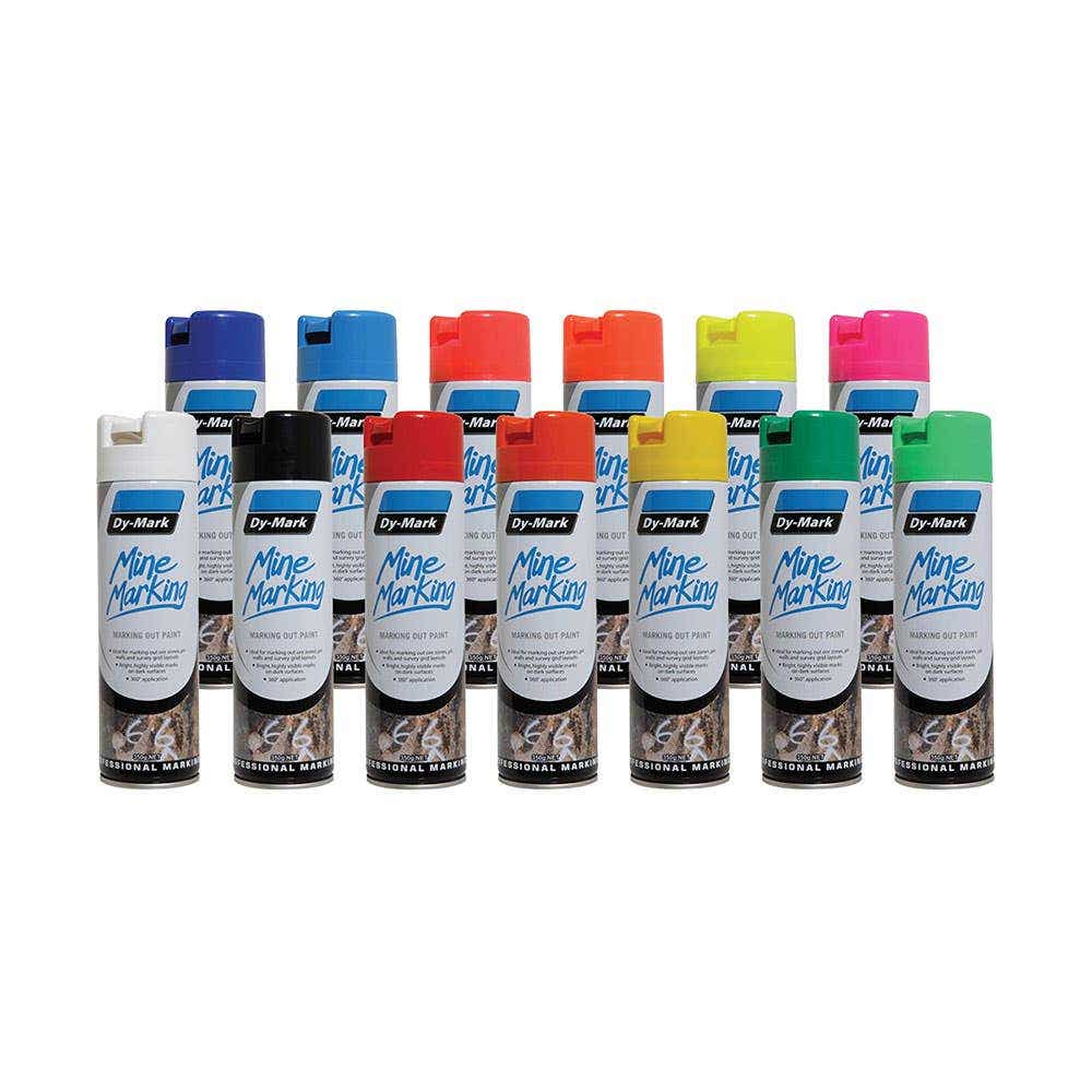 Mine Marking Aerosol Paint Vertical Spray 350g 38033