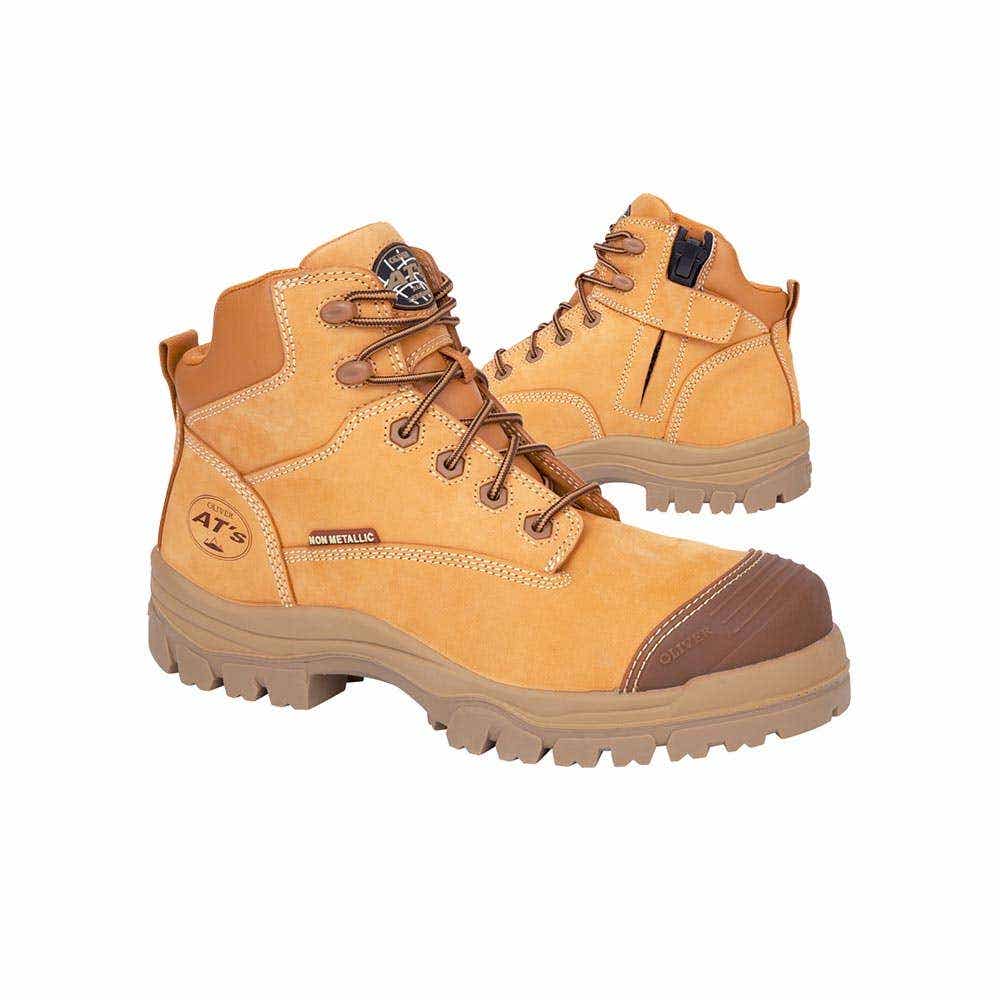 45-630Z Zip-Up Hiker Safety Boots with TPU Sole &amp; EH Protection 45630Z