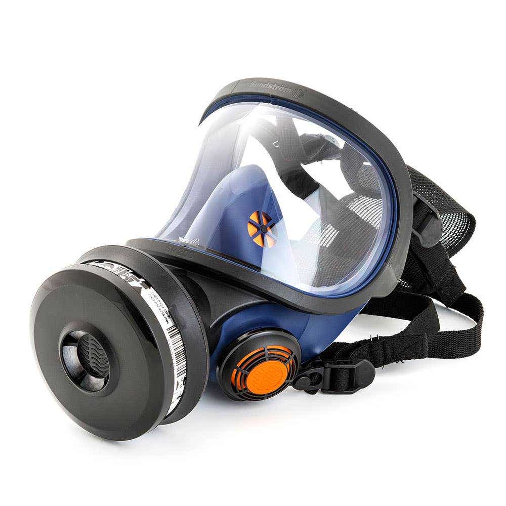 SR200 Full Face Respirator with Polycarbonate Visor 30000621 110-04179