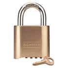 Brass Combination Padlock Key Override 51mm 60019278 176