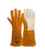 Welding Gloves FLEXeWELD TIG Leather Yellow/Cream 55040250 NGTIG30 NLA