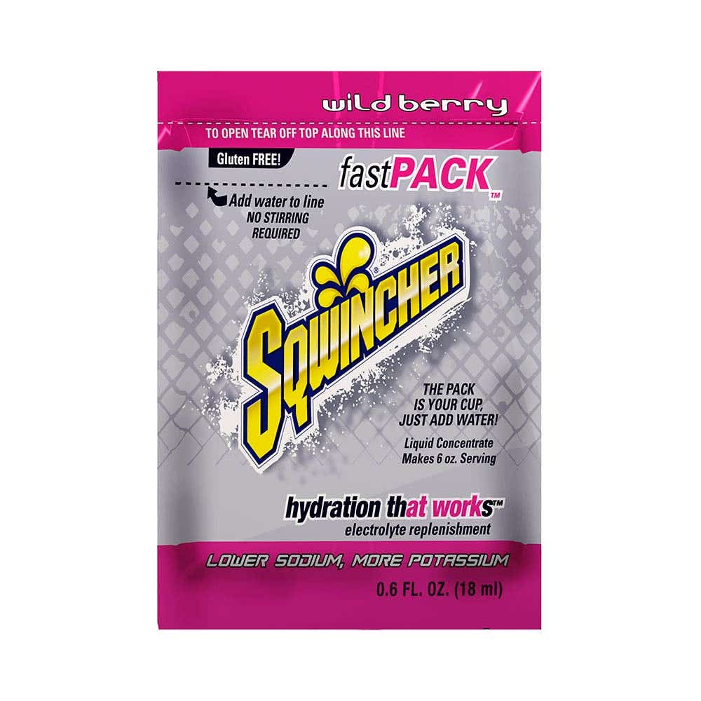 Fast Pack&reg; Hydration Sachet Wild Berry 18ml 50 Pk 91521339 SQ0099