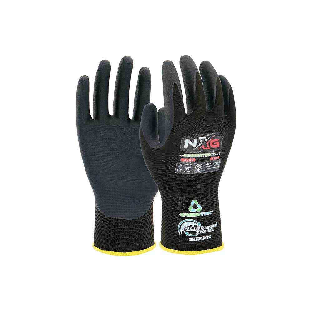 A-5139V GreenTek&trade; Air Gloves Nitrile Coated Vend Pack A5139V