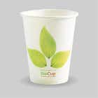 Biocup Paper Cup Leaf Design 8Oz 236Ml White 1000 1040725 BC-8