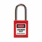 Lockout Safety Padlock Keyed Alike Red 38/44mm 3 Pk 55075173 LOSPREDKA3