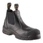55-320 Steel Toe Elastic Sided PU Rubber Sole Boots with Bump Cap 55320