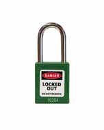 Lockout Safety Padlock Keyed Different Green 38/44mm 55075160 LOSPGRE