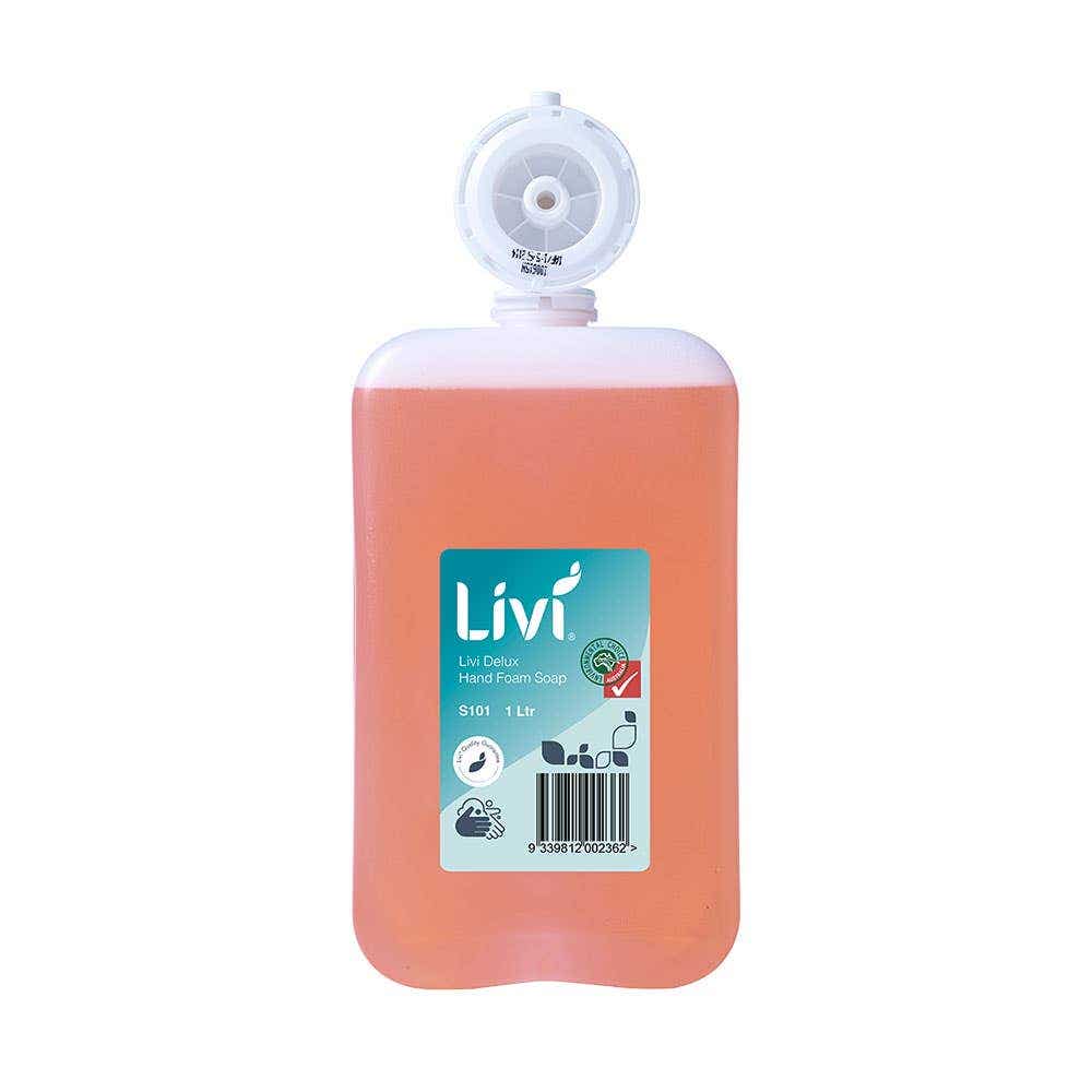 S101 Delux Perfumed Foam Hand Soap 1L 6 Pk 284756 71414