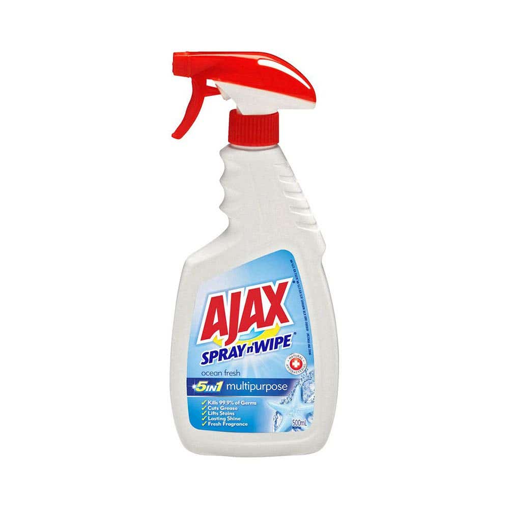 Surface Cleaner Spray &amp; Wipe 500ml Ajax 79011778 61055511