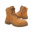 55-332Z Zip-Up Safety Boots with Rubber Sole 55332Z