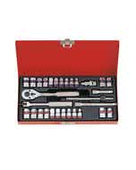 30 Piece Socket & Ratchet Set 1/4 Drive Metric/Imperial 91990037 2030CR03
