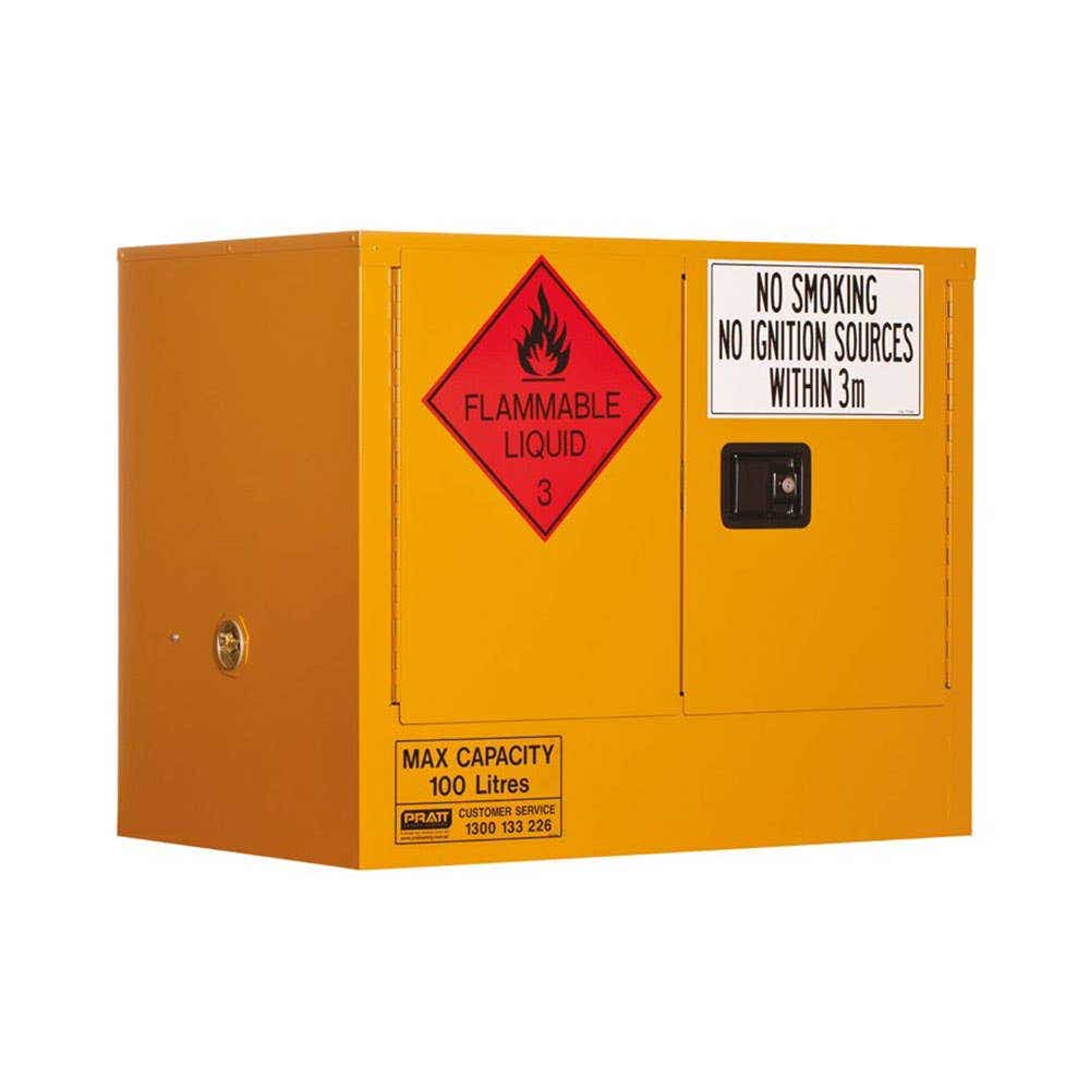 Flammable Liquids Class 3 Storage Cabinets 1 Shelf 100L 90168062 5535AS