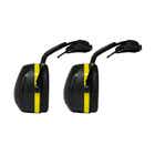 Cap Mounted Earmuffs Class 5 Black/Yellow 55050212 EMCA27