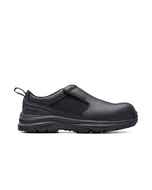 886 Women's Slip On Safety Shoe with Composite Toe Cap & Rubber Sole Black 886