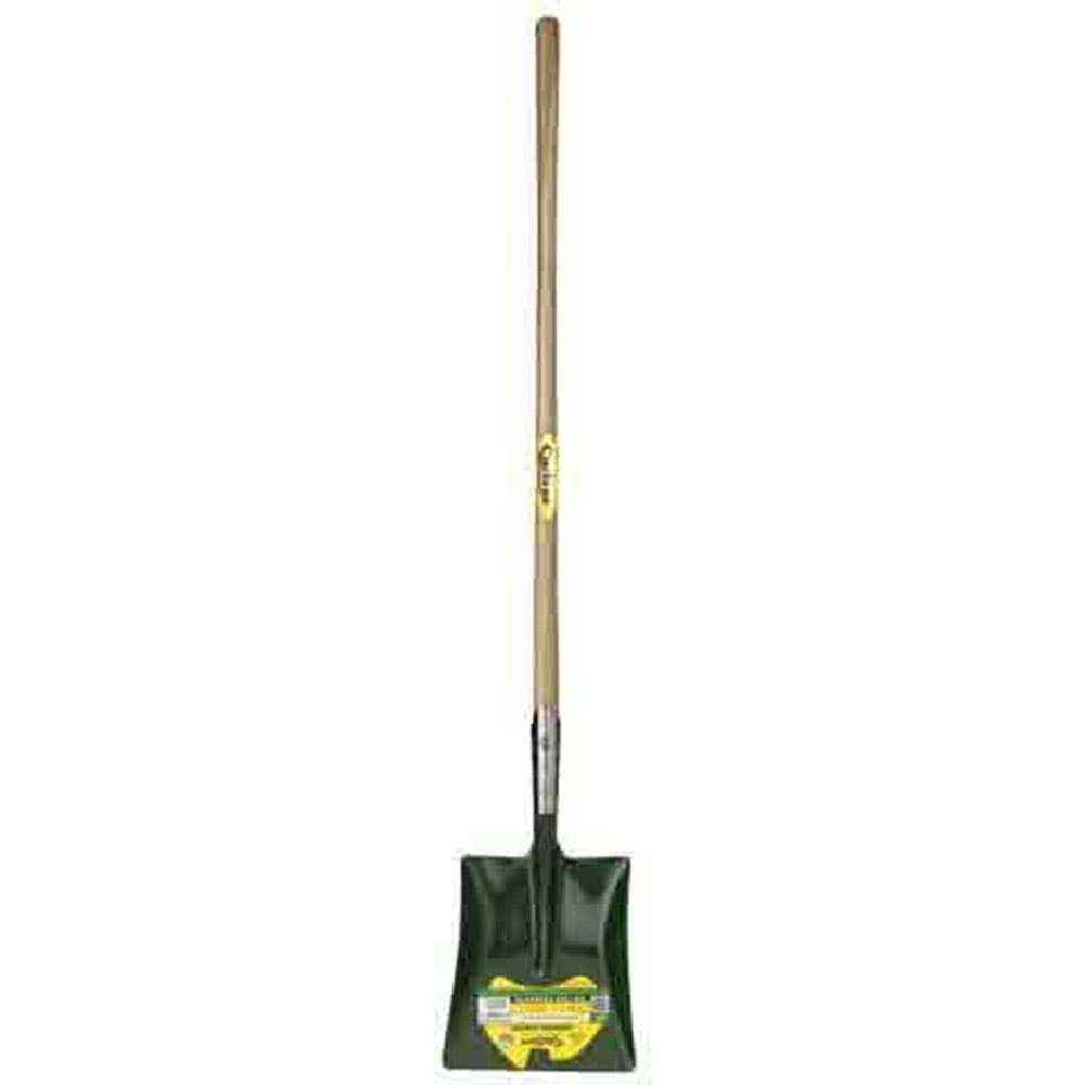 Small Square Mouth Shovel Long Wooden Handle 4515003 642241
