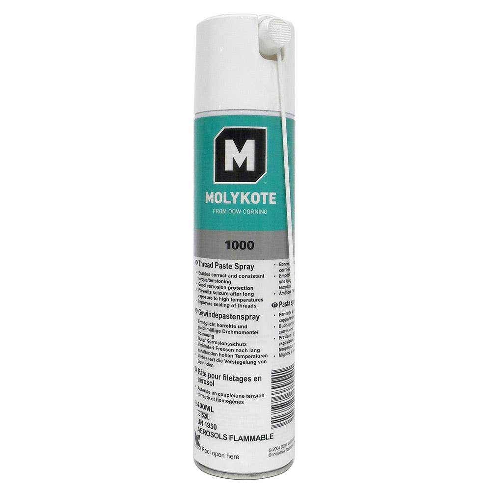Molykote 1000 Anti-Seize Aerosol 400ml 1326011 12024746