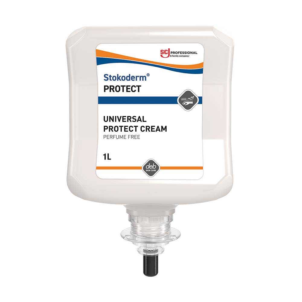 Stokoderm&reg; Protect Pure Skin Protection Cream 1L Cartridge 90120002 UPW1L