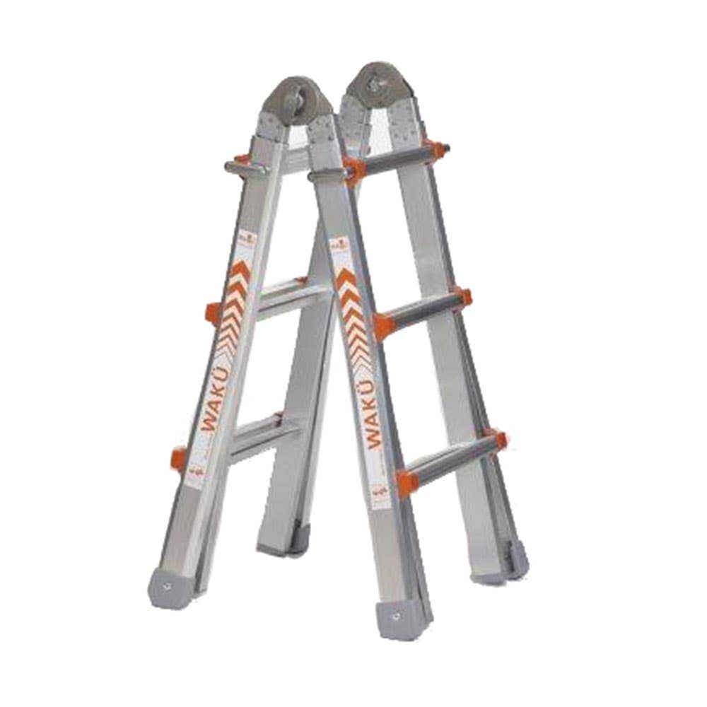 Waku TL10 Aluminium Telescopic Ladder 1.34 - 3.1m 40037130 100