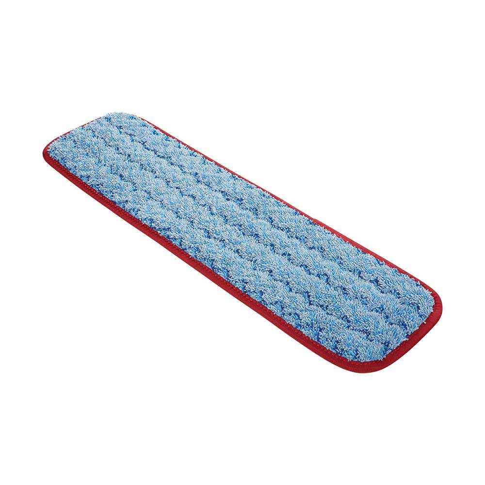 HYGEN&trade; Wet Microfibre Mop Pad 450mm Red 40039761 FGQ41000RD00
