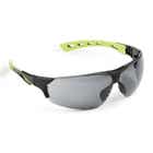 Propel Safety Glasses Smoke Lens Black/Green Frame 55015246 PROPEL-S