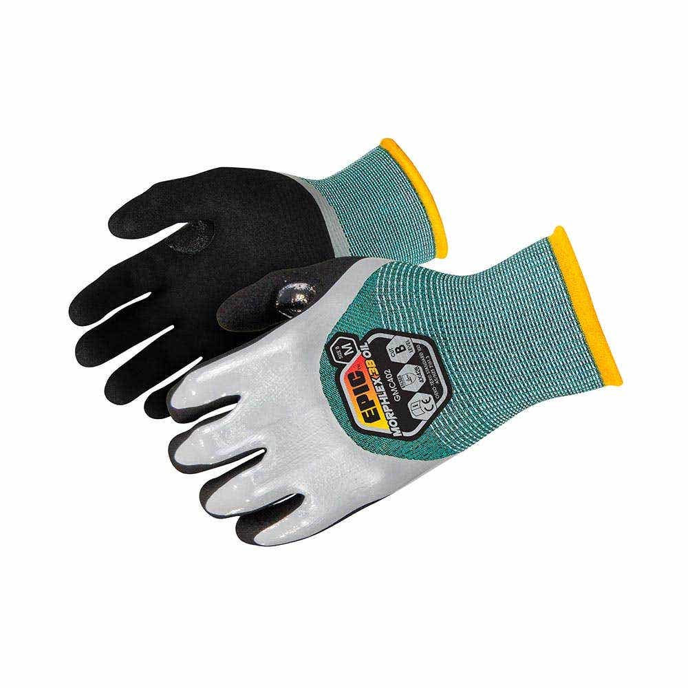 GMC40 Morphlex&trade; Cut 3B Oil Gloves Nitrile Coated GMC40