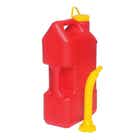 Plastic Fuel Can with Pourer Red 10L 90450089 310300-002