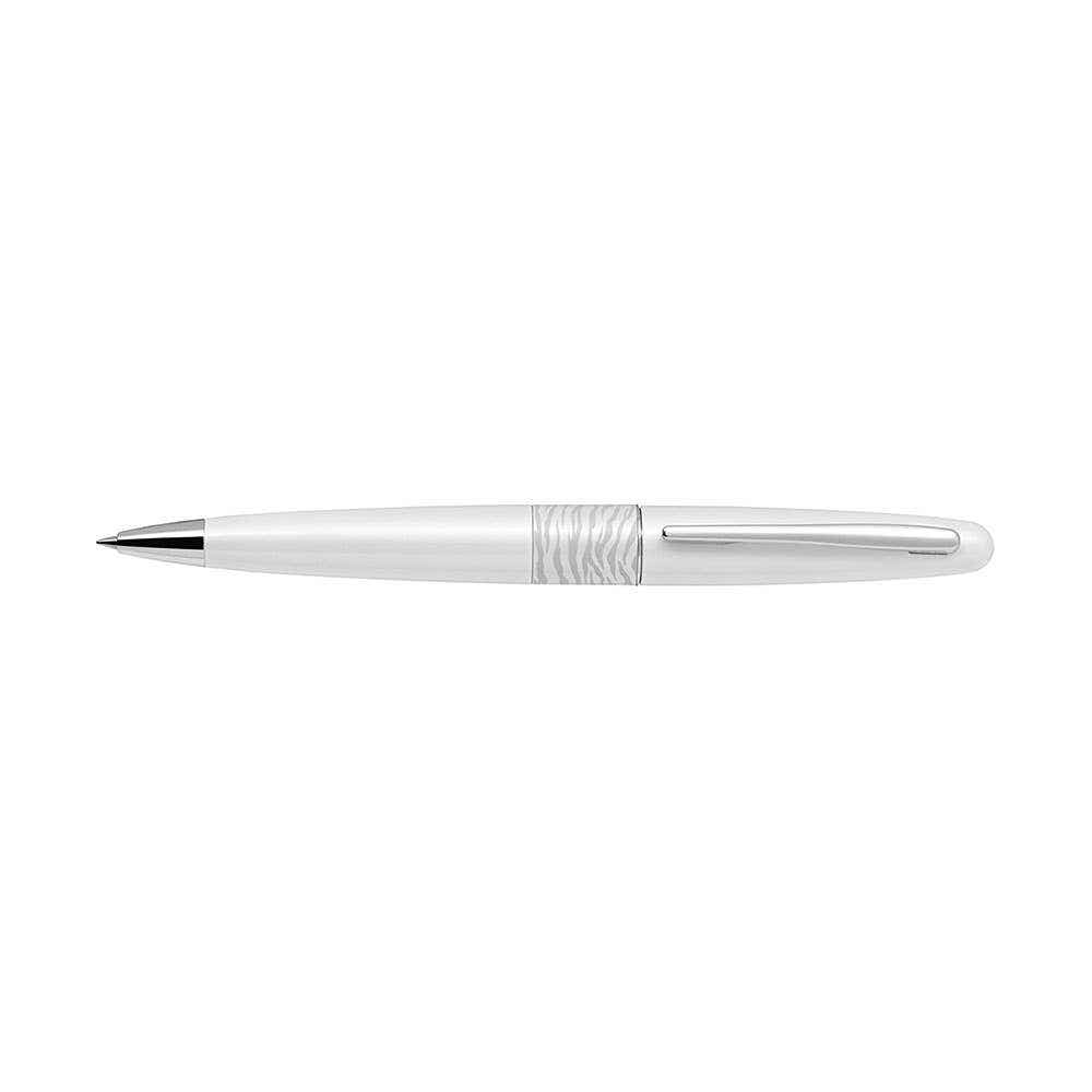 MR2 Ballpoint Pen White Tiger Medium 1mm Black 9023604 42886