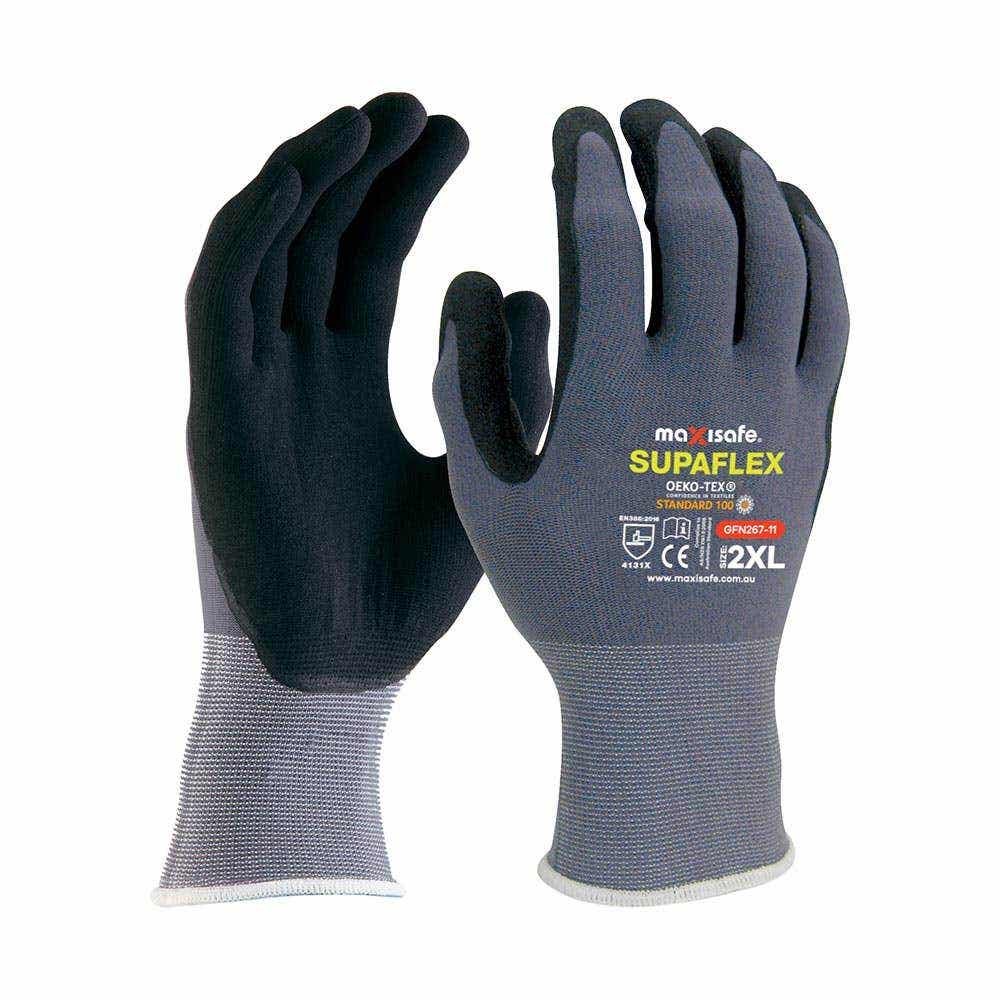 GFN267 Supaflex Gloves PU/Nitrile Micro Foam Coated GFN267